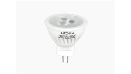 LED line PRIME żarówka LED MR11 3W 4000K barwa neutralna 330lm 10-14V AC/DC CERAMICZNA 38st 5 lat gwar.-47081