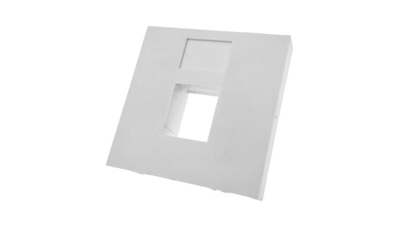 Adapter 45x45 1xRJ45 (płaski) ALANTEC-34270