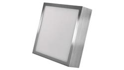 Panel LED natynkowy NEXXO, kwadrat, srebrny, 12,5W, CCT EMOS ZM6233-53792