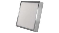 Panel LED natynkowy NEXXO, kwadrat, srebrny, 21W, CCT EMOS ZM6243-53790