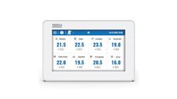 TECH M-12 - Panel kontrolny do listwy L-12 przewodowy kolor biały-27390
