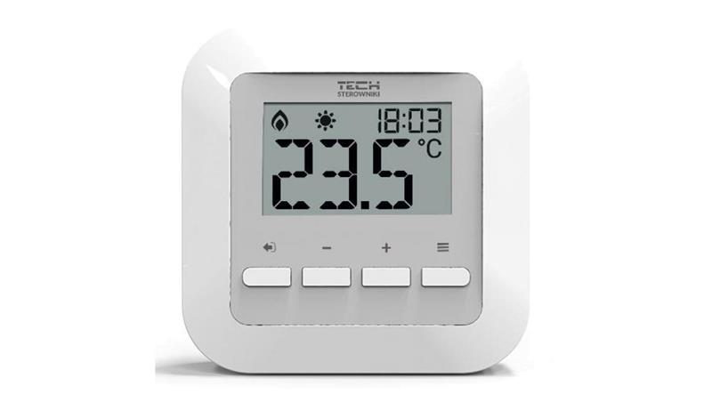 TECH ST-295 V2 - Regulator pokojowy bezprzewodowy dwustanowy biały-27407