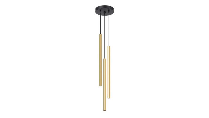 Lampa Wisząca PASTELO 3P złoty połysk-56797 Lampa Wisząca PASTELO 3P złoty połysk-56797