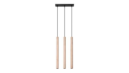 Lampa wisząca PASTELO 3L drewno-56807