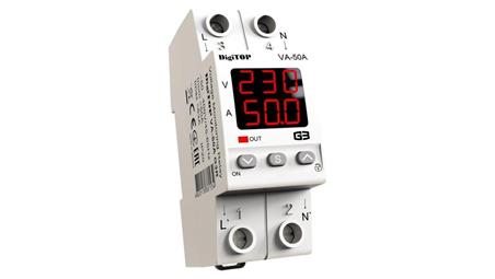 Przekaźnik napięciowy z kontrolą prądu DigiTOP VA-50A G3R-1809