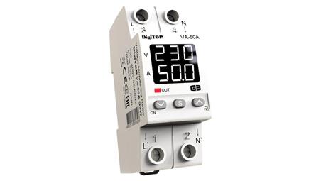 Przekaźnik napięciowy z kontrolą prądu DigiTOP VA-50A G3W-1810