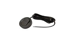 Włącznik meblowy czarny nawierzchniowy fi65 230V 2,5A z kablem 2m 2x0,75mm2-30798