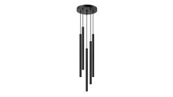 Lampa wisząca PASTELO 5P czarna-56828