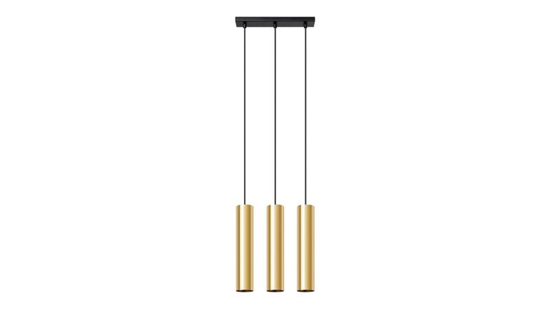Lampa Wisząca LAGOS 3 złoty połysk-56829 Lampa Wisząca LAGOS 3 złoty połysk-56829