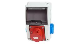 ROZDZIELNICA ROZDZIELNIA BUDOWLANA 32A 4P 2X230V RSK102/4-66537