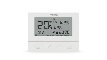 TECH ST-292 V3 - Regulator pokojowy przewodowy dwustanowy kolor biały-27441