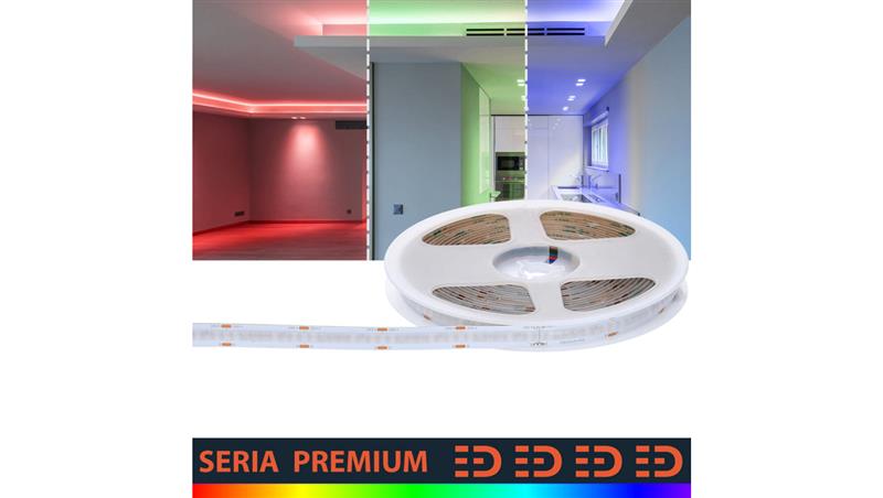 Taśma Premium 24V COB 768led RGB (50)-59268