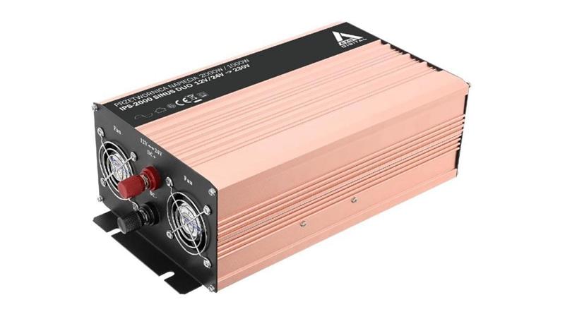 Przetwornica napięcia 12 VDC / 24 VDC / 230 VAC SINUS IPS-2000S 2000W DUO-13172