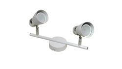 Lampa spotlight Dez 2xGU10 biała-53799