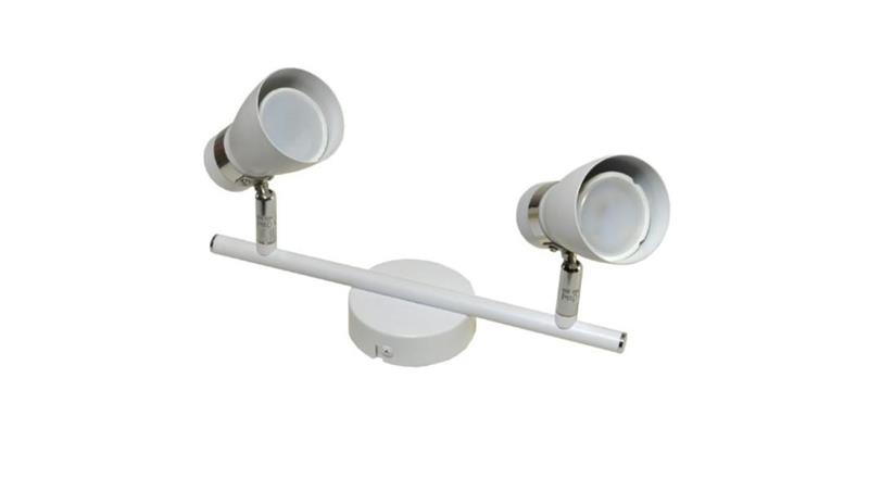 Lampa spotlight Dez 2xGU10 biała-53799 Lampa spotlight Dez 2xGU10 biała-53799
