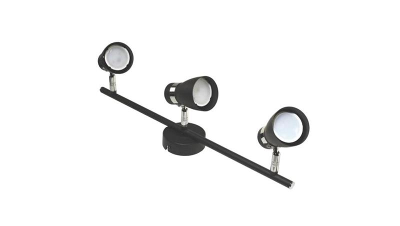 Lampa spotlight Dez 3xGU10 czarna-53139