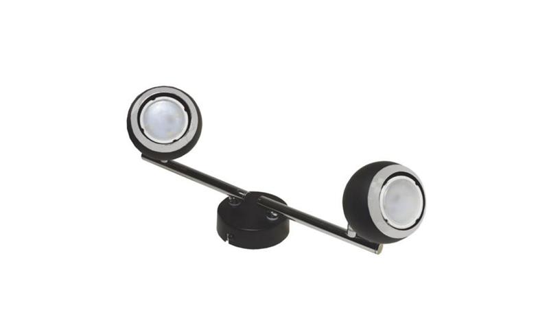 Lampa spotlight Kynis 2xGU10 czarna-53820 Lampa spotlight Kynis 2xGU10 czarna-53820