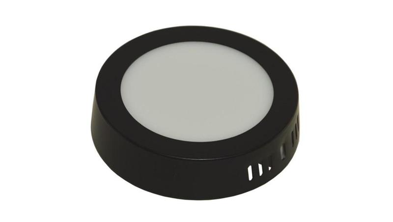 Panel led Gerrit 6W 230V 4000K czarny-54986