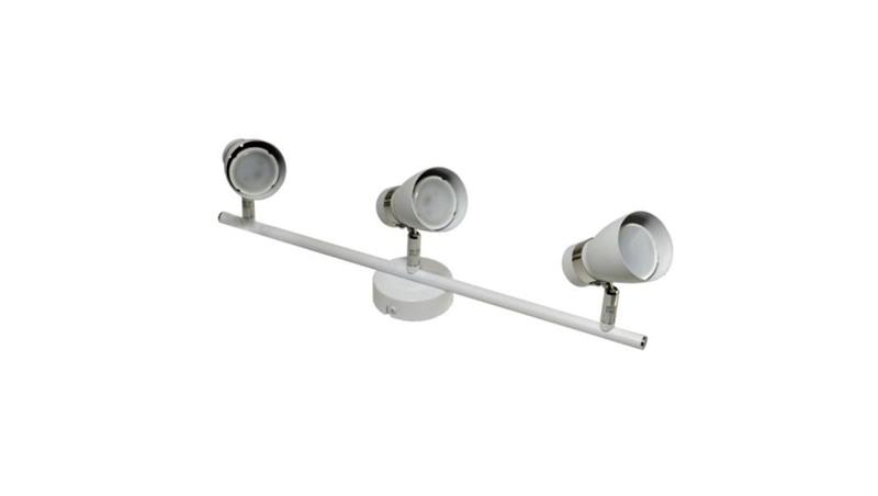 Lampa spotlight Dez 3xGU10 biała-53808