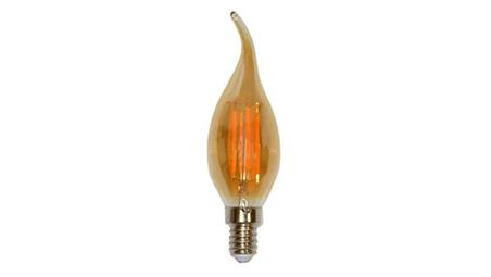 Żarówka LED Filament B CA35 E14 4W 2200K gold.-47351