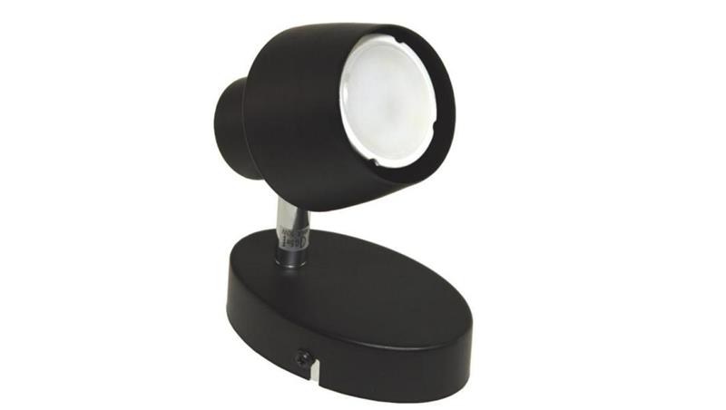 Lampa spotlight Kipp 1xGU10 czarna-53916 Lampa spotlight Kipp 1xGU10 czarna-53916
