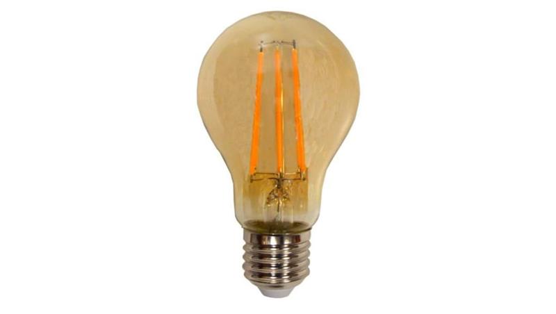 Żarówka LED Filament A60 E27 9W 2200K gold-48005 Żarówka LED Filament A60 E27 9W 2200K gold-48005
