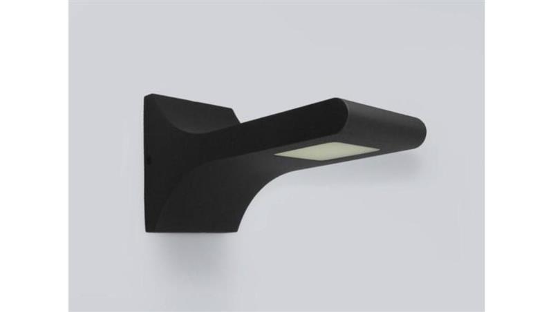 Oprawa elewacyjna LED Ortal 5W WW czarna IP54-54576
