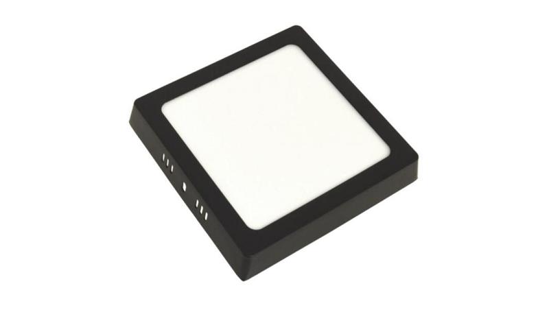 Panel led Gerry 12W 230V 4000K czarny-54965 Panel led Gerry 12W 230V 4000K czarny-54965