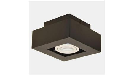 Oprawa sufitowa Pita Black+White ruchoma kwadrat a-53837