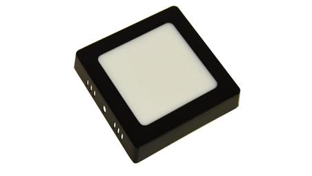Panel led Gerry 6W 230V 4000K czarny.-54963