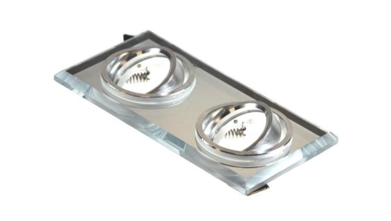Oprawa sufitowa Worta Clear podwójna ruchoma-54015