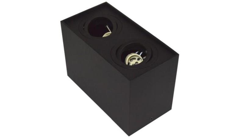 Oprawa sufitowa Siroco Black ruchoma prostokąt alu-53970