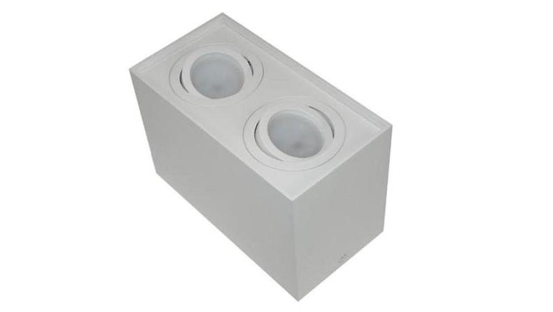 Oprawa sufitowa Siroco White ruchoma prostokąt alu-53949
