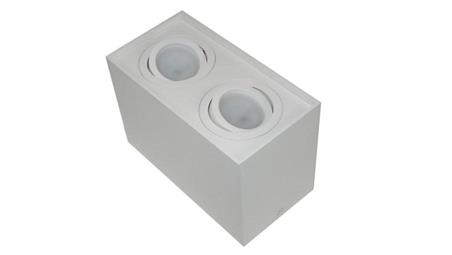 Oprawa sufitowa Siroco White ruchoma prostokąt alu-53949