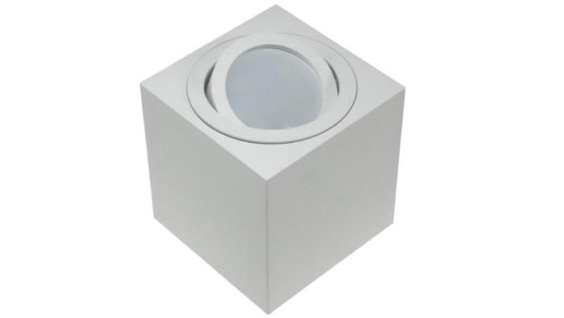 Oprawa sufitowa Febe White ruchoma kwadrat alumini-54024