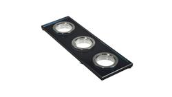 Oprawa sufitowa Denzel Black potrójna-53133