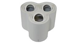 Oprawa sufitowa Baroco White ruchoma okrągła alumi-53823