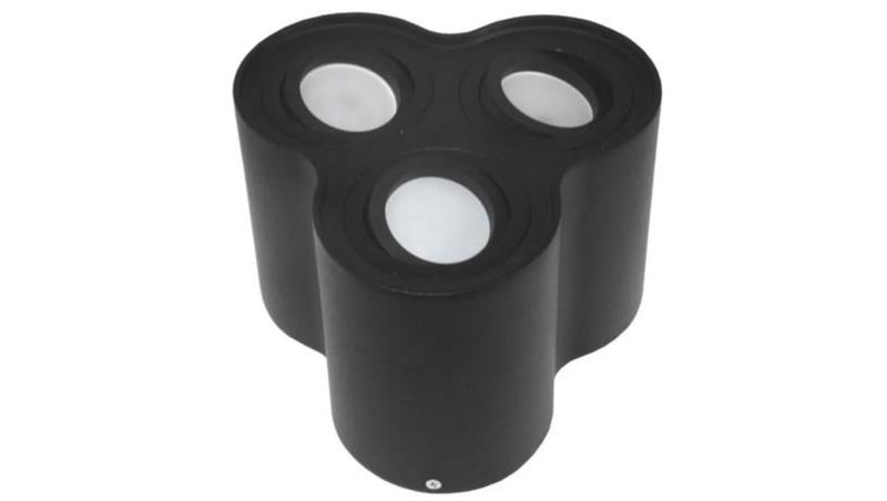 Oprawa sufitowa Baroco Black ruchoma okrągła alumi-53906