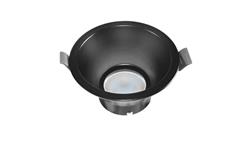 Oprawa sufitowa Kobra Black okrągła aluminium-54041