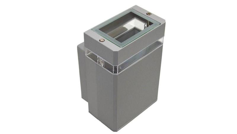 Oprawa elewacyjna Litek 1x GU10 szara-54612