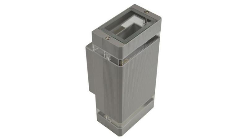Oprawa elewacyjna Litek 2x GU10 szara-54630 Oprawa elewacyjna Litek 2x GU10 szara-54630