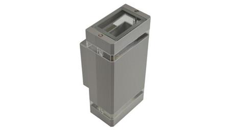 Oprawa elewacyjna Litek 2x GU10 szara-54630