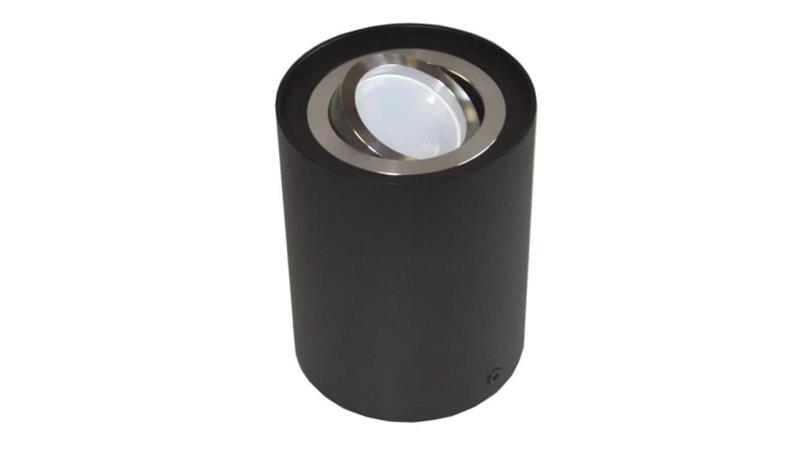 Oprawa sufitowa Siroco Black/srebrna ruchoma okrąg-54017