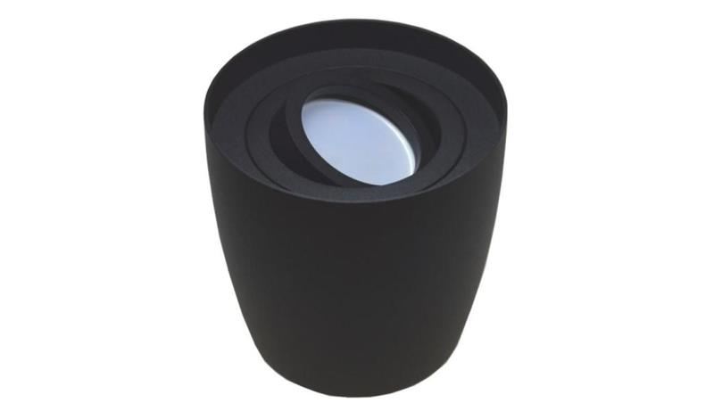 Oprawa sufitowa Besa gu10 czarna 96x100-53956