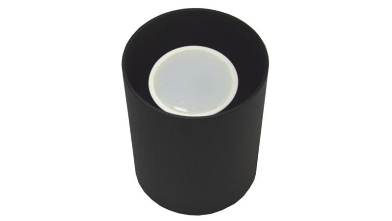 Oprawa sufitowa Creep Black stała okrągła aluminiu-53982
