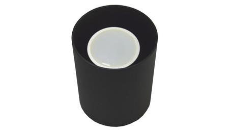 Oprawa sufitowa Creep Black stała okrągła aluminiu-53982
