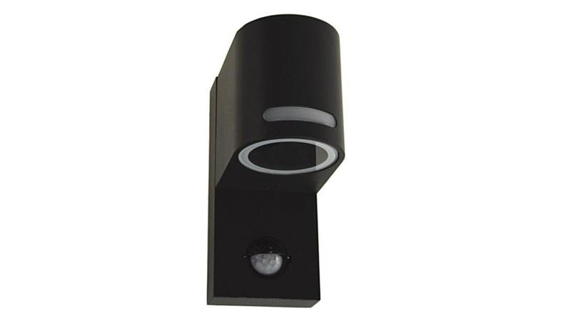 Oprawa elewacyjna Revor GU10 czarna IP54 z czujnik-54381 Oprawa elewacyjna Revor GU10 czarna IP54 z czujnik-54381