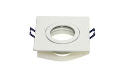 Oprawa sufitowa Quatro IP54 biała kwadrat aluminiu-53981