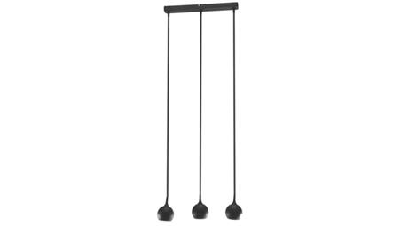 Lampa spotlight Colm 3xGU10 czarna wisząca-53939