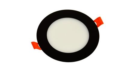 Panel led okrągły Gerd 6W 4000K czarny-54882